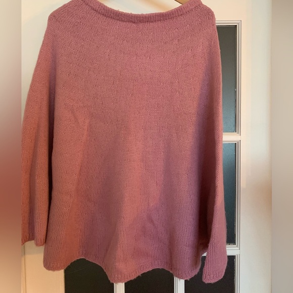 Dresses & Skirts - Pink Homemade Knitted Circle Skirt